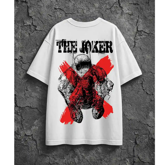 JOKER WHITE OVERSIZED TSHIRT