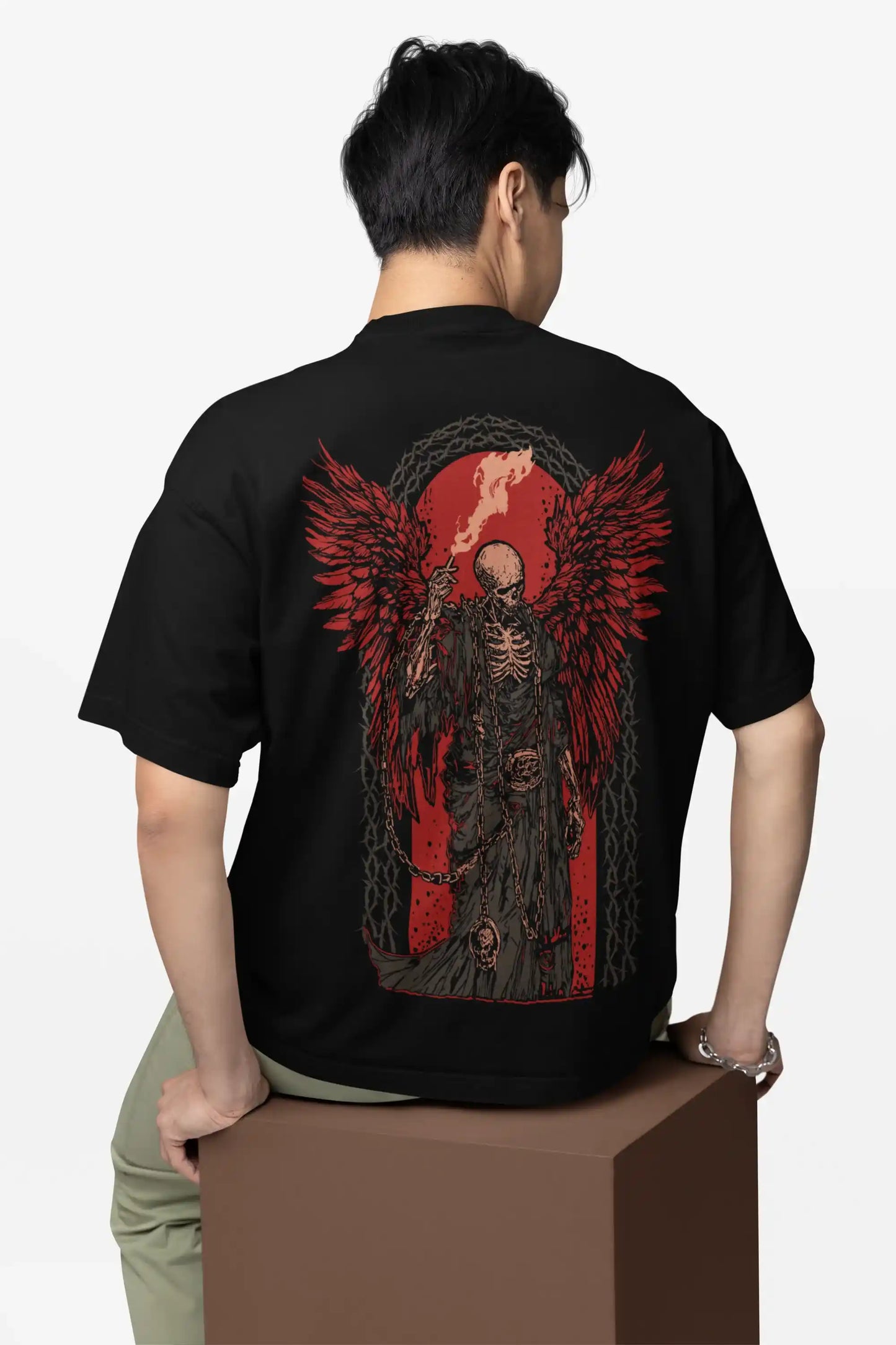 HELL | OVERSIZED BLACK TEE