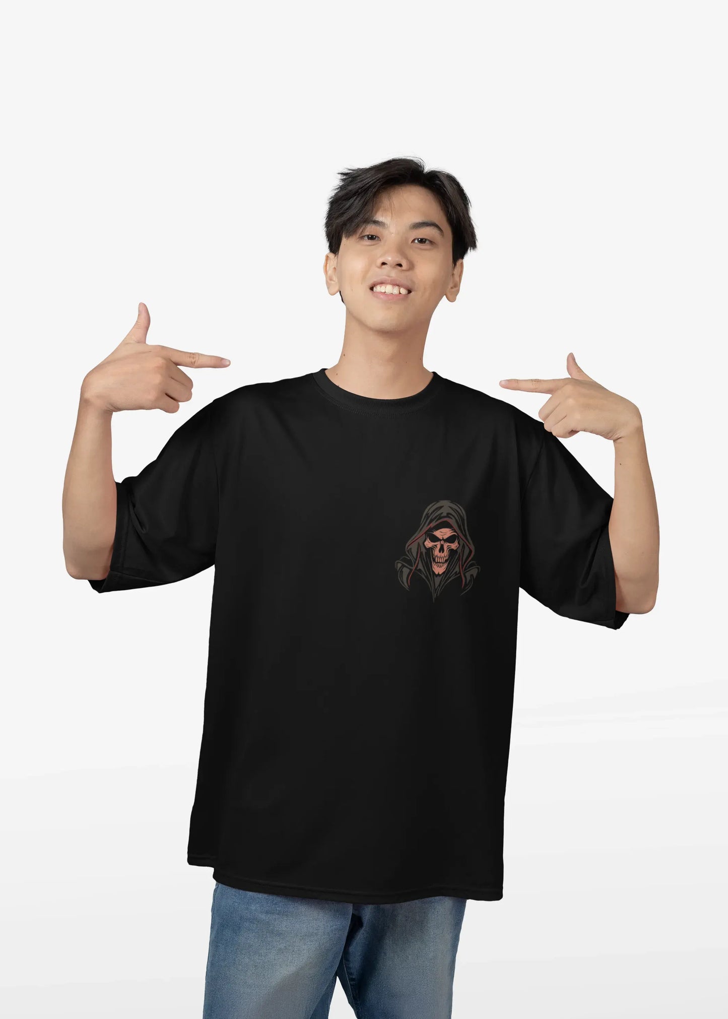 HELL | OVERSIZED BLACK TEE