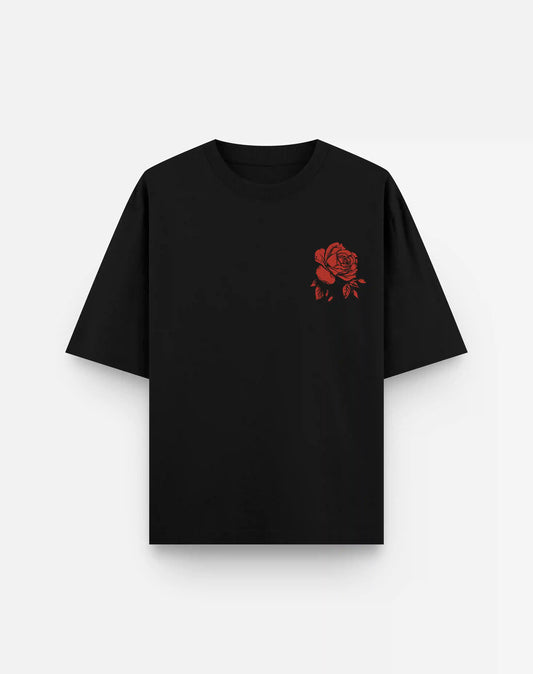DARK RED OVERSIZED TSHIRT