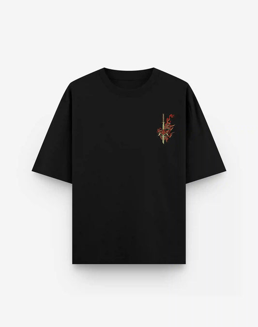 RED MASK OVERSIZED TSHIRT