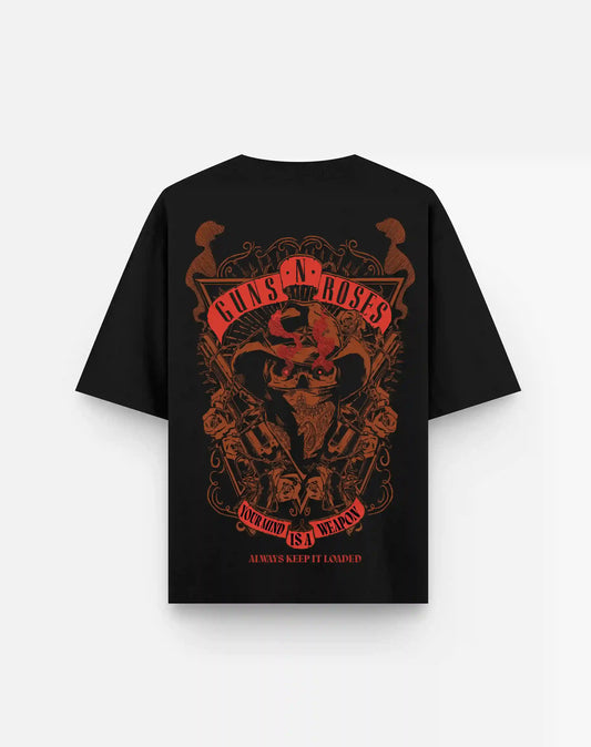 GUNS N ROSES OVERSIZED TSHIRT