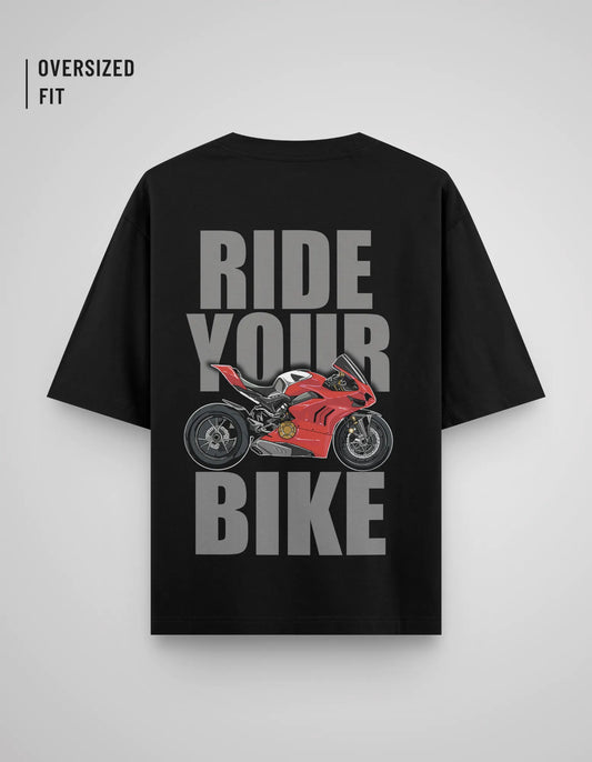 RIDE YOUR BIKE OVERSIZED TSHIRT