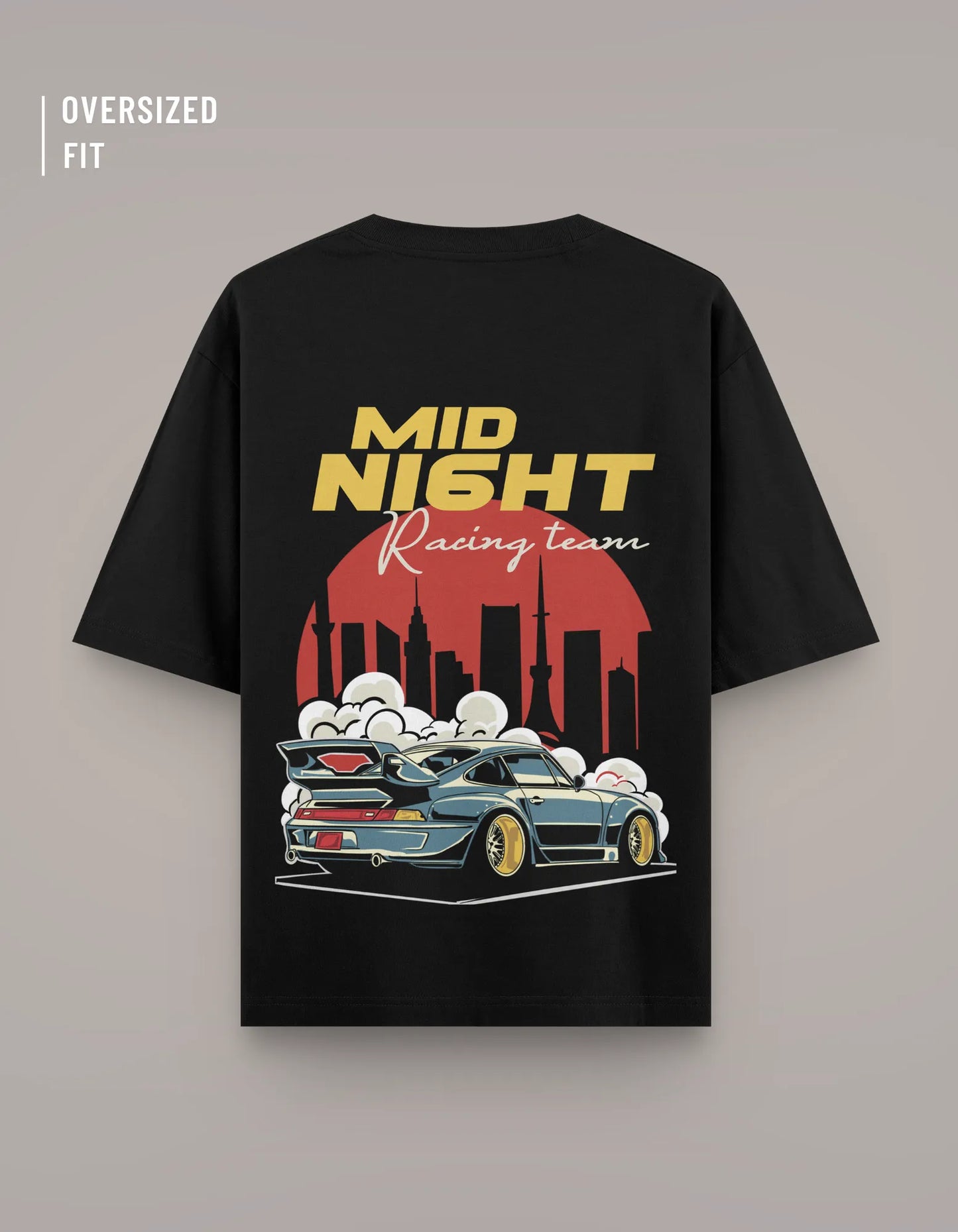MID NIGHT RACING TEAM OVERSIZED TSHIRT