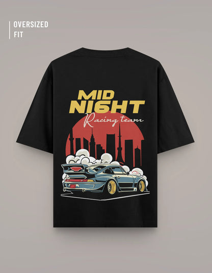 MID NIGHT RACING TEAM OVERSIZED TSHIRT
