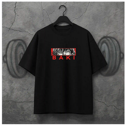 NOW OR NEVER BLACK OVERSIZED TSHIRT