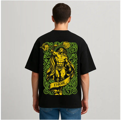 THOR BLACK OVERSIZED TSHIRT