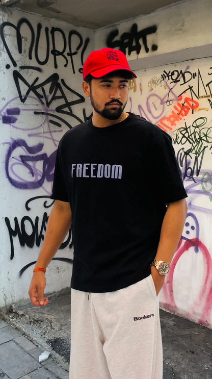 FLYING EAGLE BLACK OVERSIZED TSHIRT