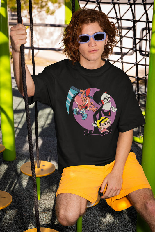 GRIM SQUAD VIBES OVERSZIED TSHIRT